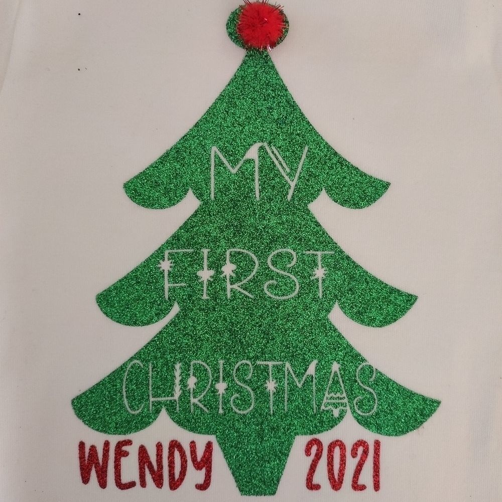 Custom Christmas onesies  